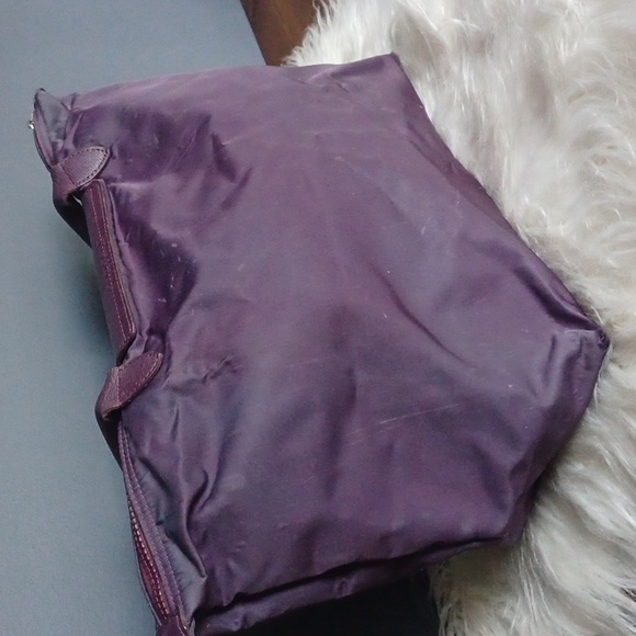 Longchamp Large Purple Tote Bag - Picture 5 of 16